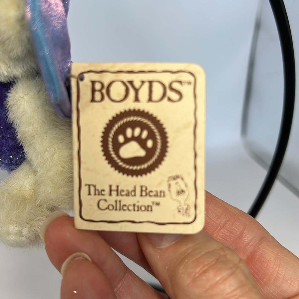 Boyds Bears Kitty Cat and Bear angel ornaments - Picture 9 of 13